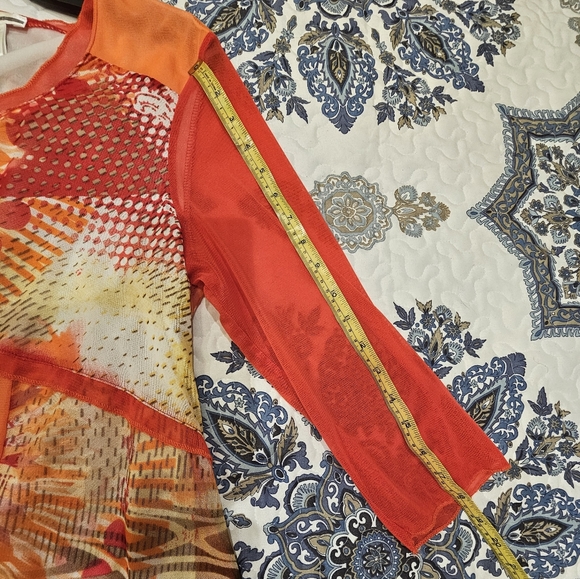 NWOT, Mirror Image asymetrical tunic - Picture 4 of 8